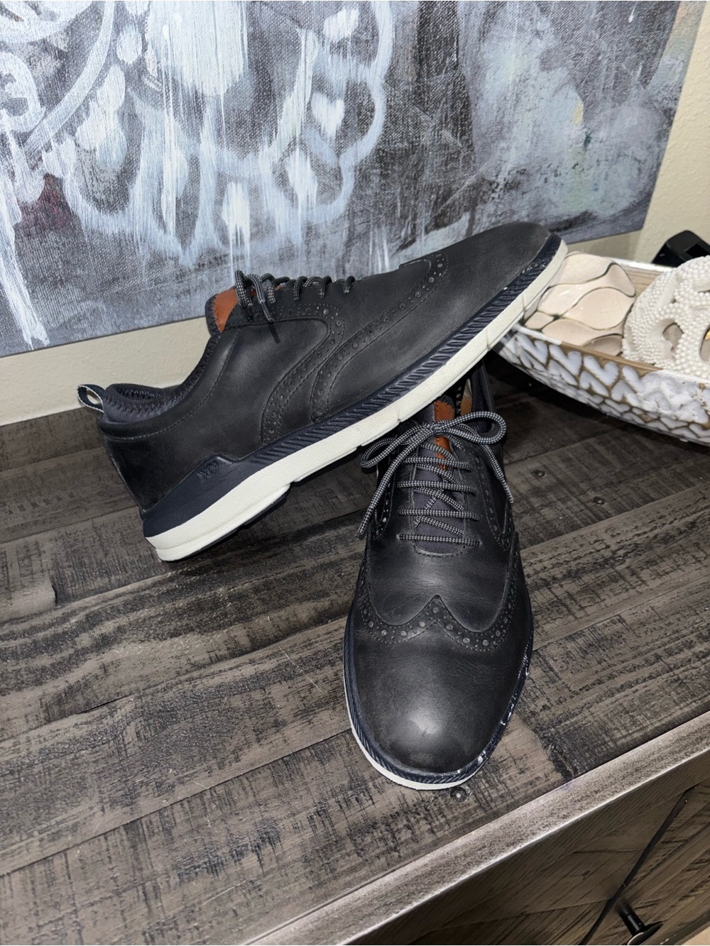 Johnston & Murphy XC4 Lancer Wingtip Men's SZ 8.5 - Picture 8 of 15